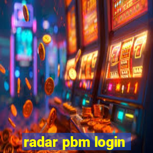 radar pbm login